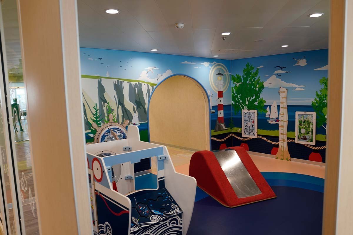 Coin enfants de P&O Ferries sur Calais – Douvres
